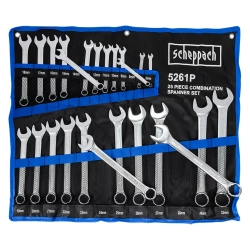 Ключи комбинированные, набор 25пр. (6-28, 30, 32мм) Scheppach Sch-5261P