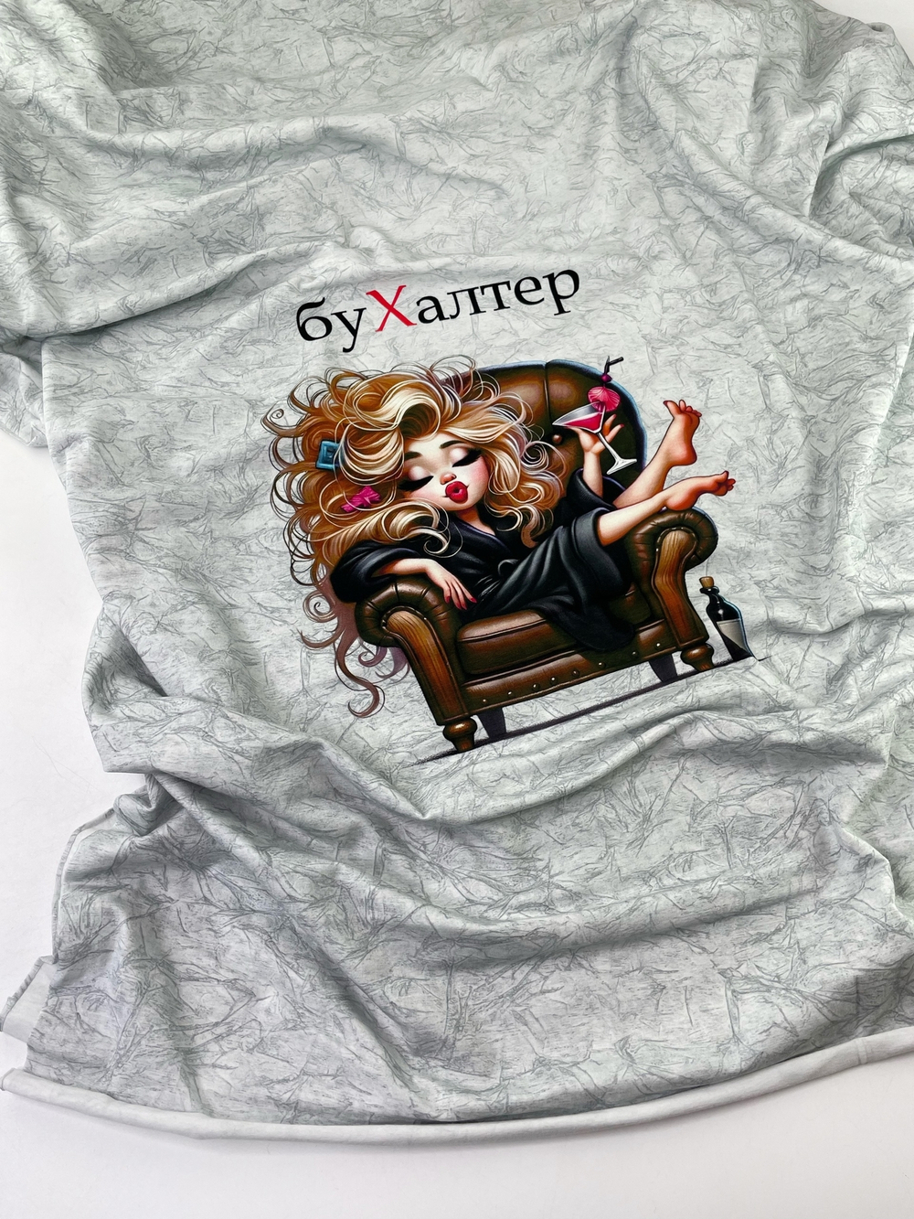 БУХАЛТЕР - Кулирка с лайкрой, компакт пенье (ДЖ61 Евгения) (к0 темные пятнышки от кромки 8-10см, полочка не задета)