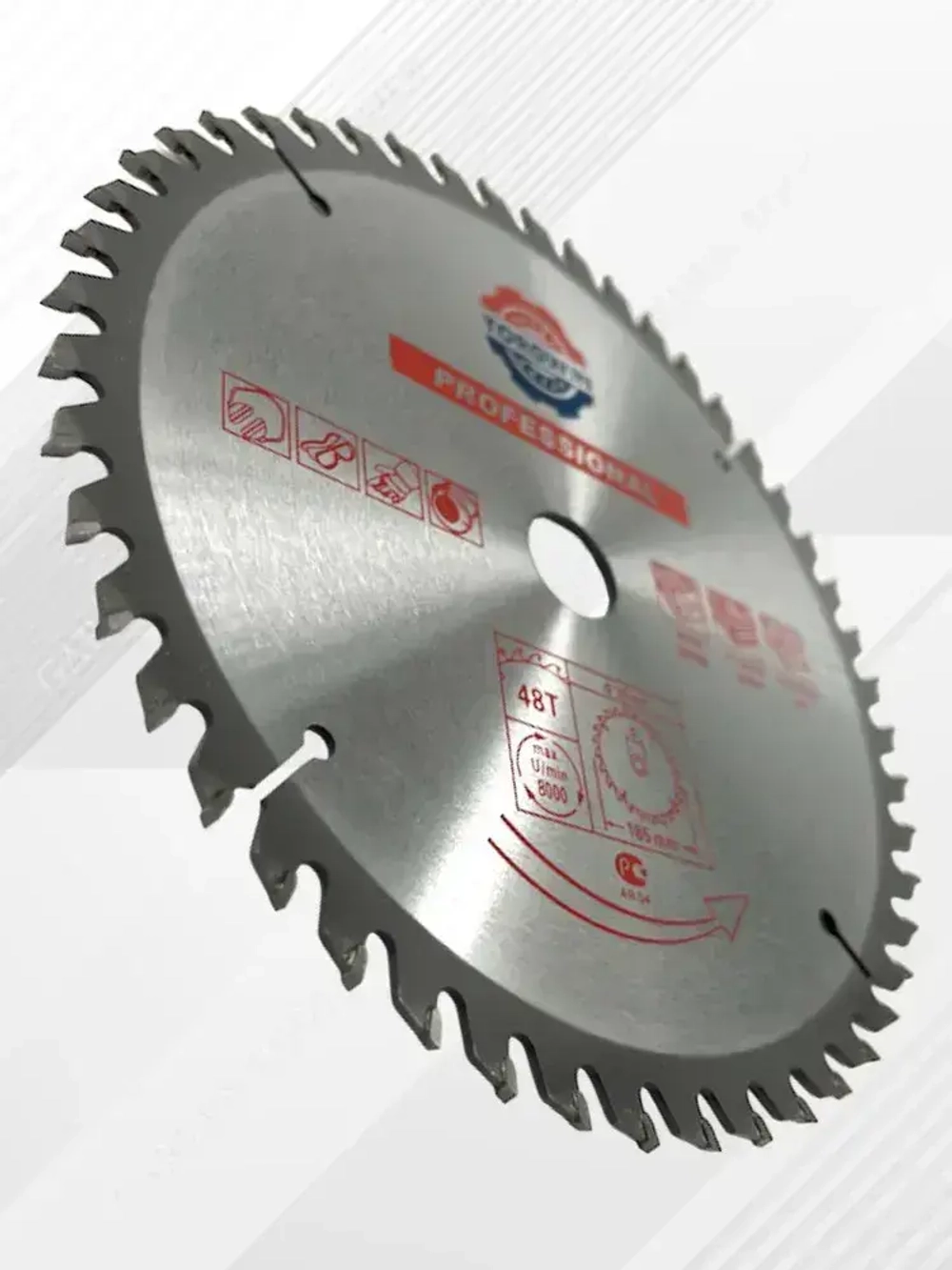 Пильный диск по дереву, ламинату 185х20/16 мм 48 зубьев