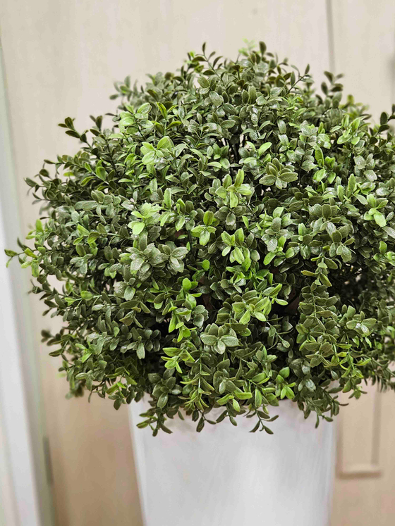 Шар Самшит искусственный 50см на стволе