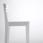Барный стул - IKEA INGOLF/ИНГОЛЬФ ИКЕА, 40х46х102 см, белый