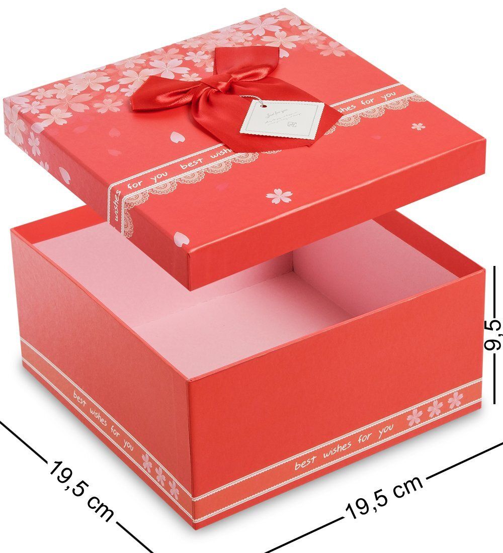 WG-01/3-A Коробка подарочная цв.красный