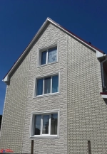 Фасадная панель Альта Профиль Клинкерный кирпич Белый 1130*420мм 0,48м2