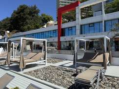 Шатер с лежаками Enigma, белый/тортора