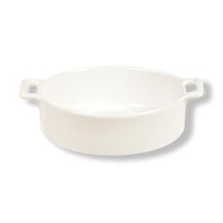 Бульонница 550 мл d 15,8 см h4,5 см с ручками белая фарфор P.L. Proff Cuisine [5]