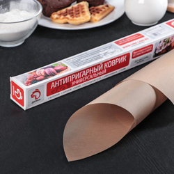 Коврик антипригарный, Тефлоновый 33×45 см