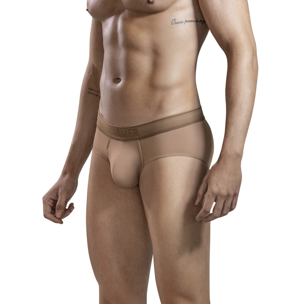 Мужские трусы брифы коричневые Clever BRITANICA CLASSIC BRIEF 166915