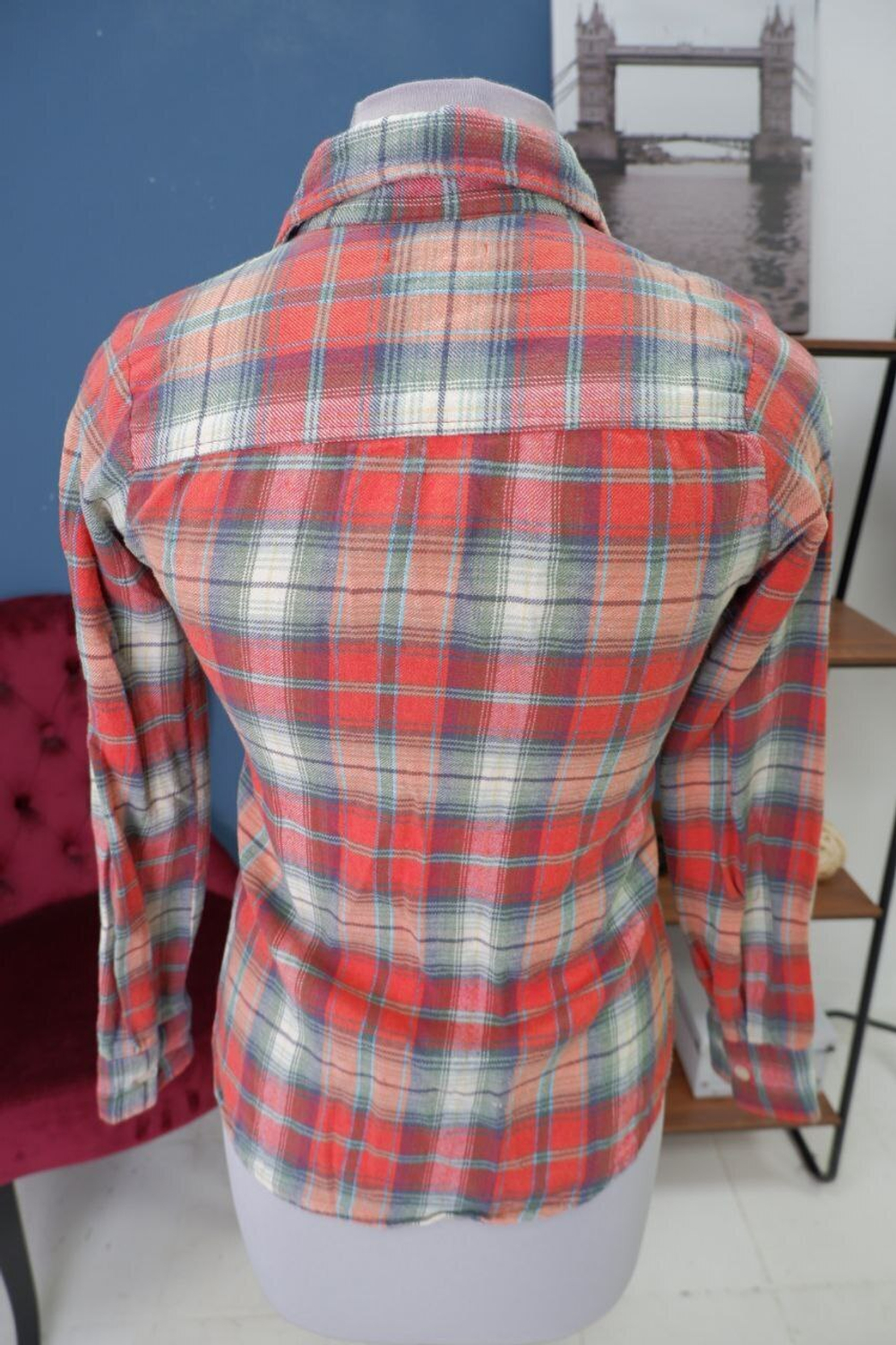 Рубашка Твое в клетку 42 размер