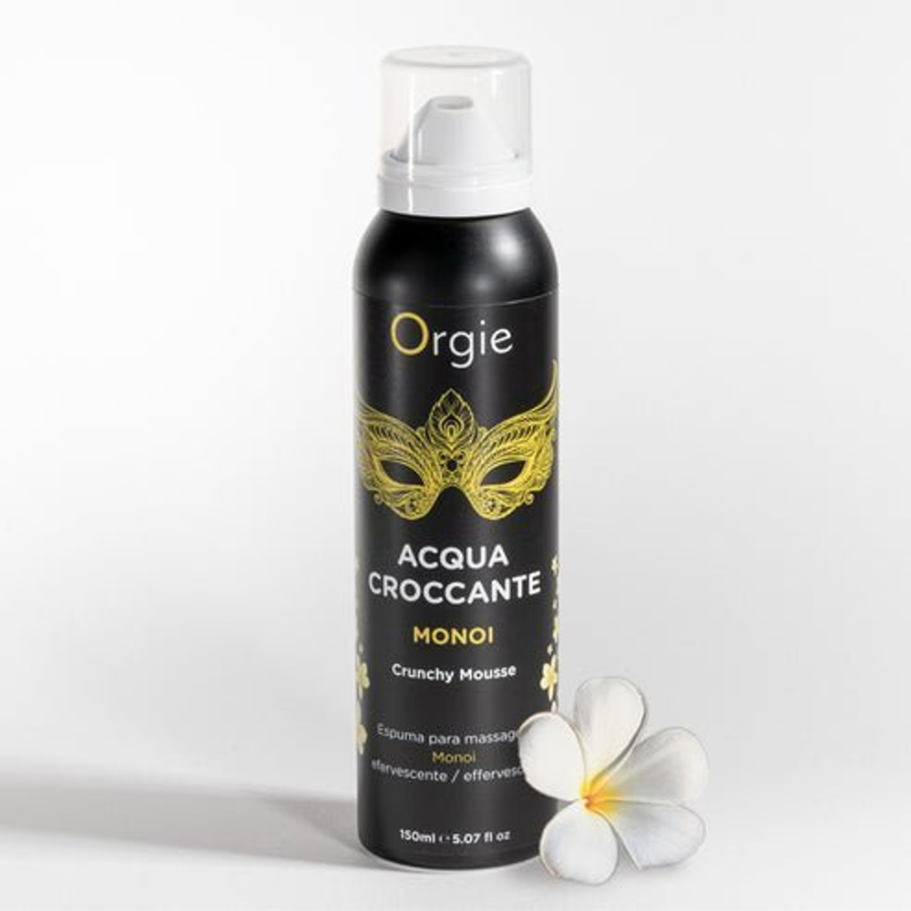 Хрустящая пенка для массажа Orgie Acqua Croccante Monoi 150 мл