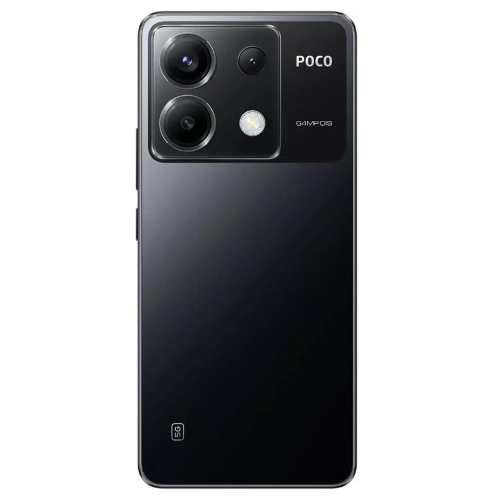 Смартфон Xiaomi Poco X6 5G 12/256 ГБ, чёрный