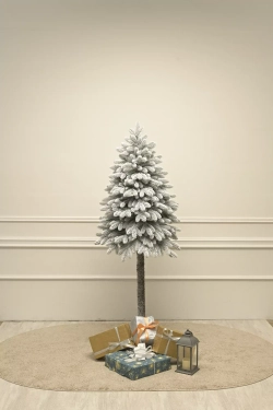 Искусственная елка Валдайская заснеженная 150 см., 100% литая хвоя, ЕлкиТорг (272150)