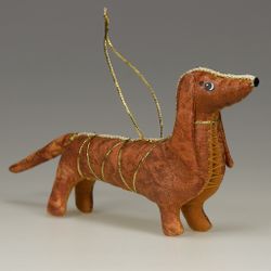 Ёлочная игрушка Такса