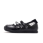 Unclewen Punk Summer Pu Mesh Height Increasing