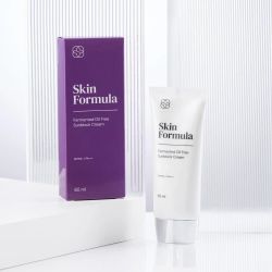 Skin Formula Fermented Oil Free Sunblock Cream SPF50+ PA+++ Солнцезащитный крем c увлажняющим и успокаивающим действием, 65 мл