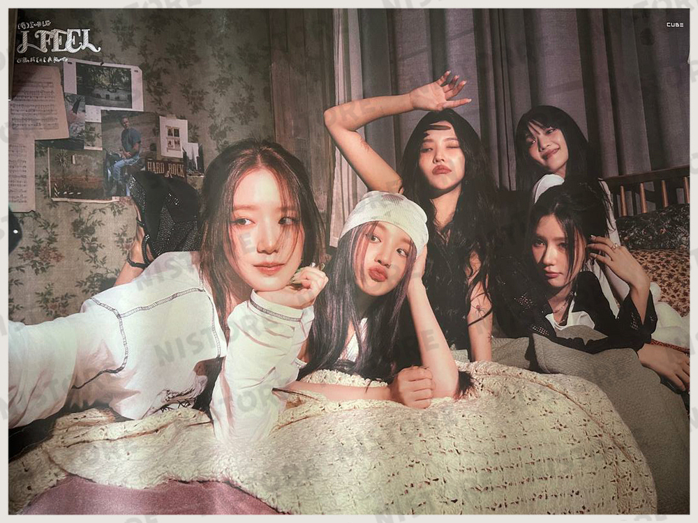 Постеры (G)I-DLE - I feel