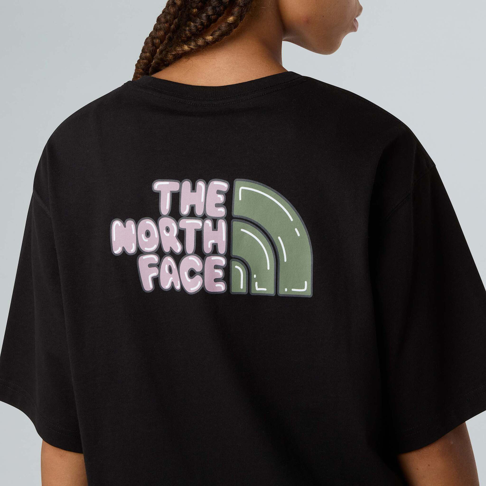 Футболка The North Face logo Bubble Unisex чёрная