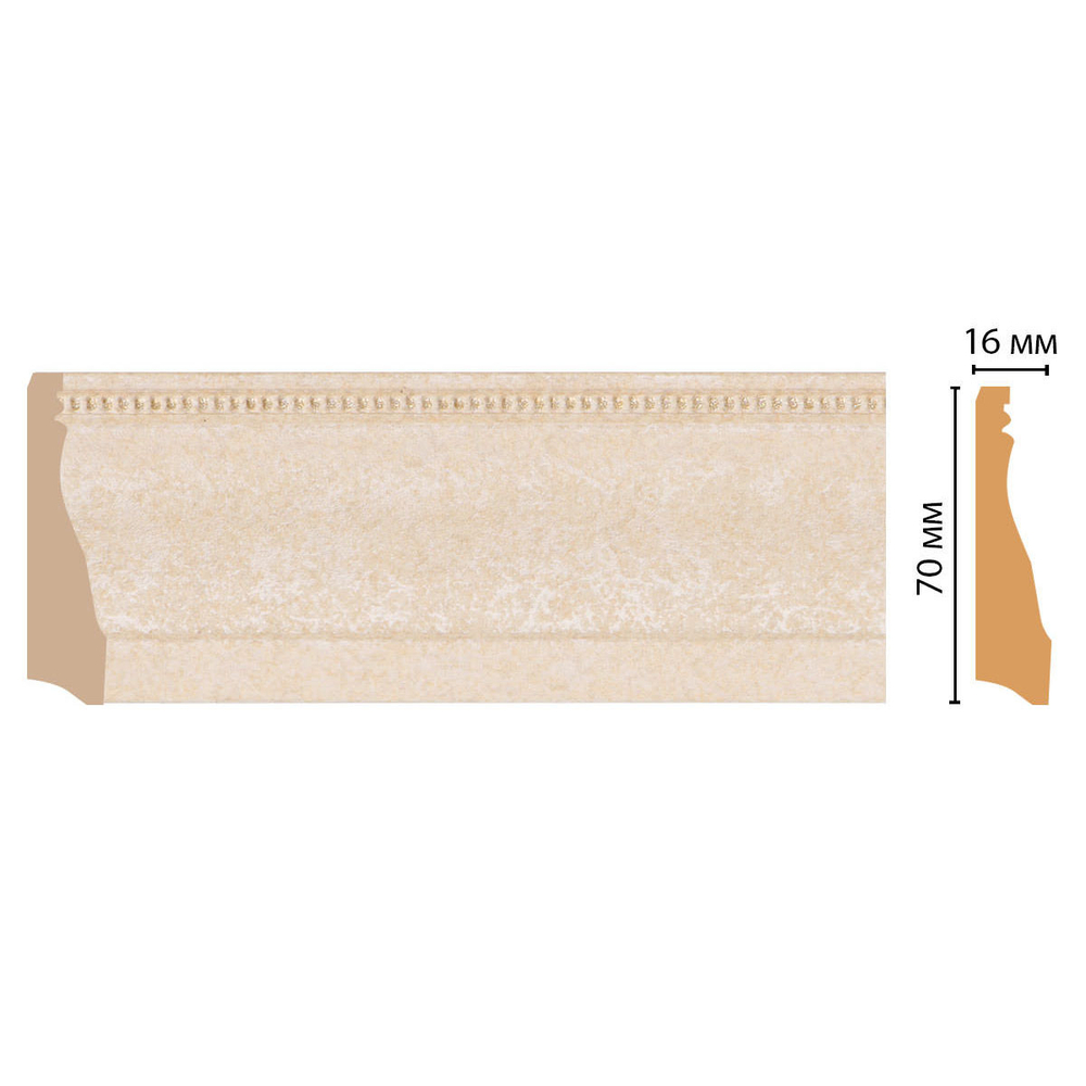 Плинтус Decomaster D193 ClassicLine 193-18D ДМ