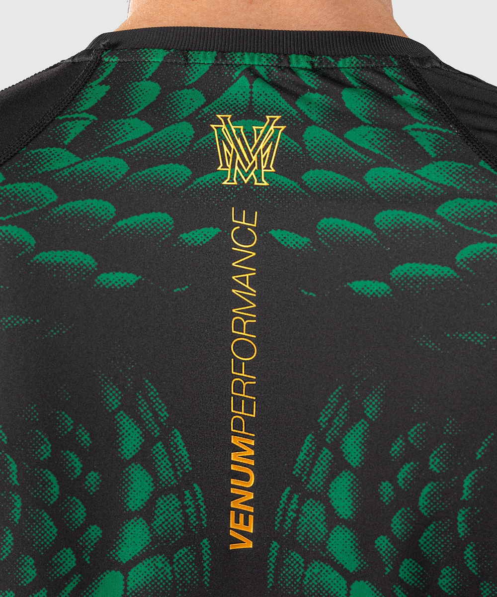 Футболка спортивная Venum Matupa Black/Green/Gold