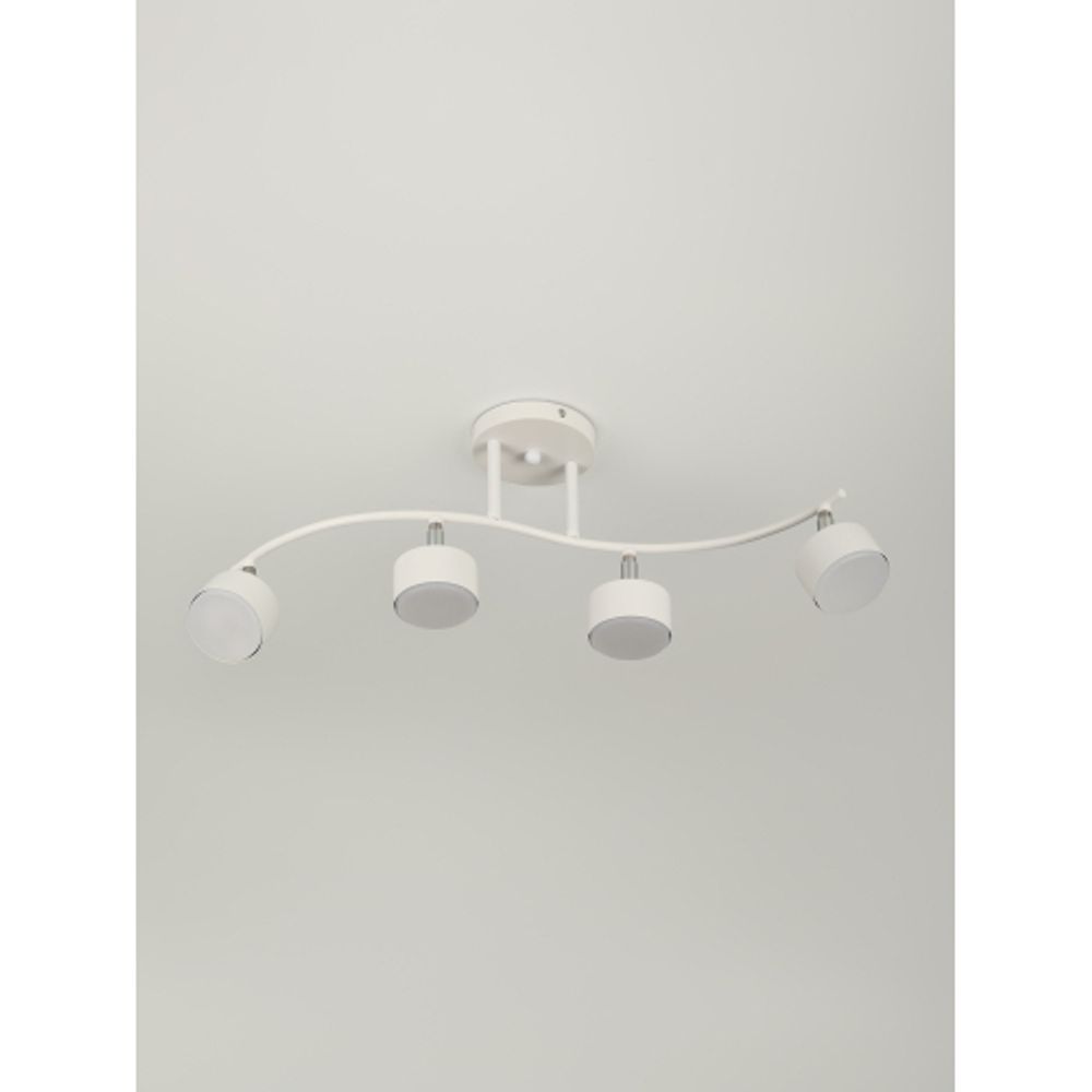 Светильник настенно-потолочный спот Rivoli Batty 7080-704 4хGX53 15 Вт поворотный | Споты-Подсветки