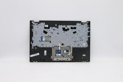 Верхняя панель с клавиатурой (топкейс) для ноутбука Lenovo IdeaPad C340-14API. раскладка - русская, без подсветки, черная (5CB0S17387), оригинал