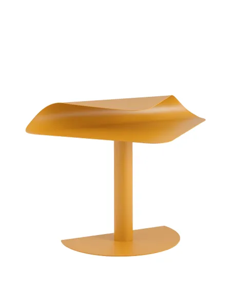 Журнальный столик Cornea металл желтый