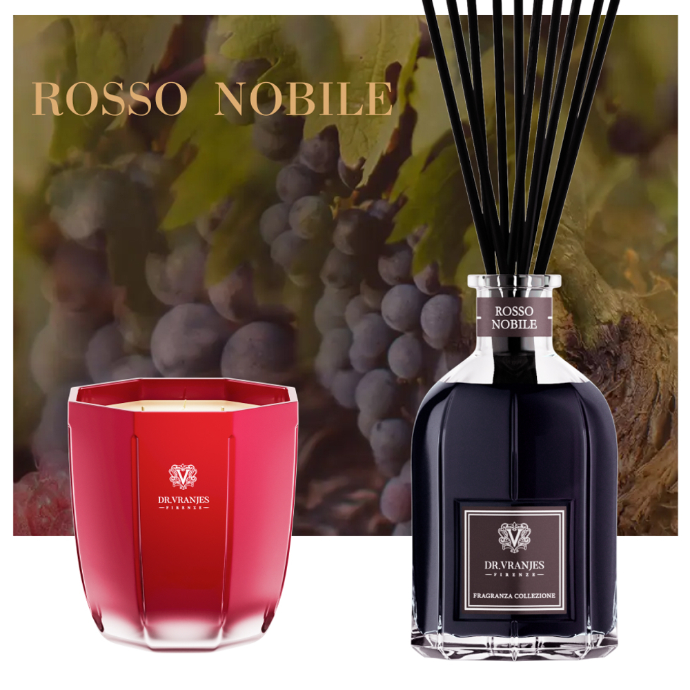 Rosso Nobile диффузор и свеча подарочный набор