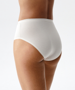 Трусы женские классика Atlantic, набор из 3 шт., хлопок, светло-розовые + пепельная роза + светло-бежевые, 3CLP-004