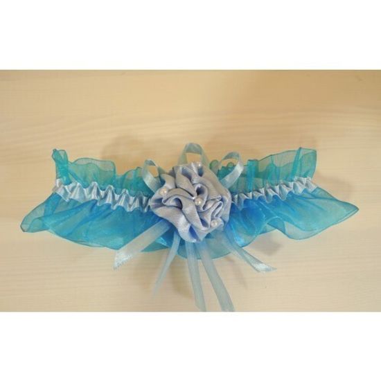 Подвязка зеленая SvetikFantasy, 5,6см №4818.60