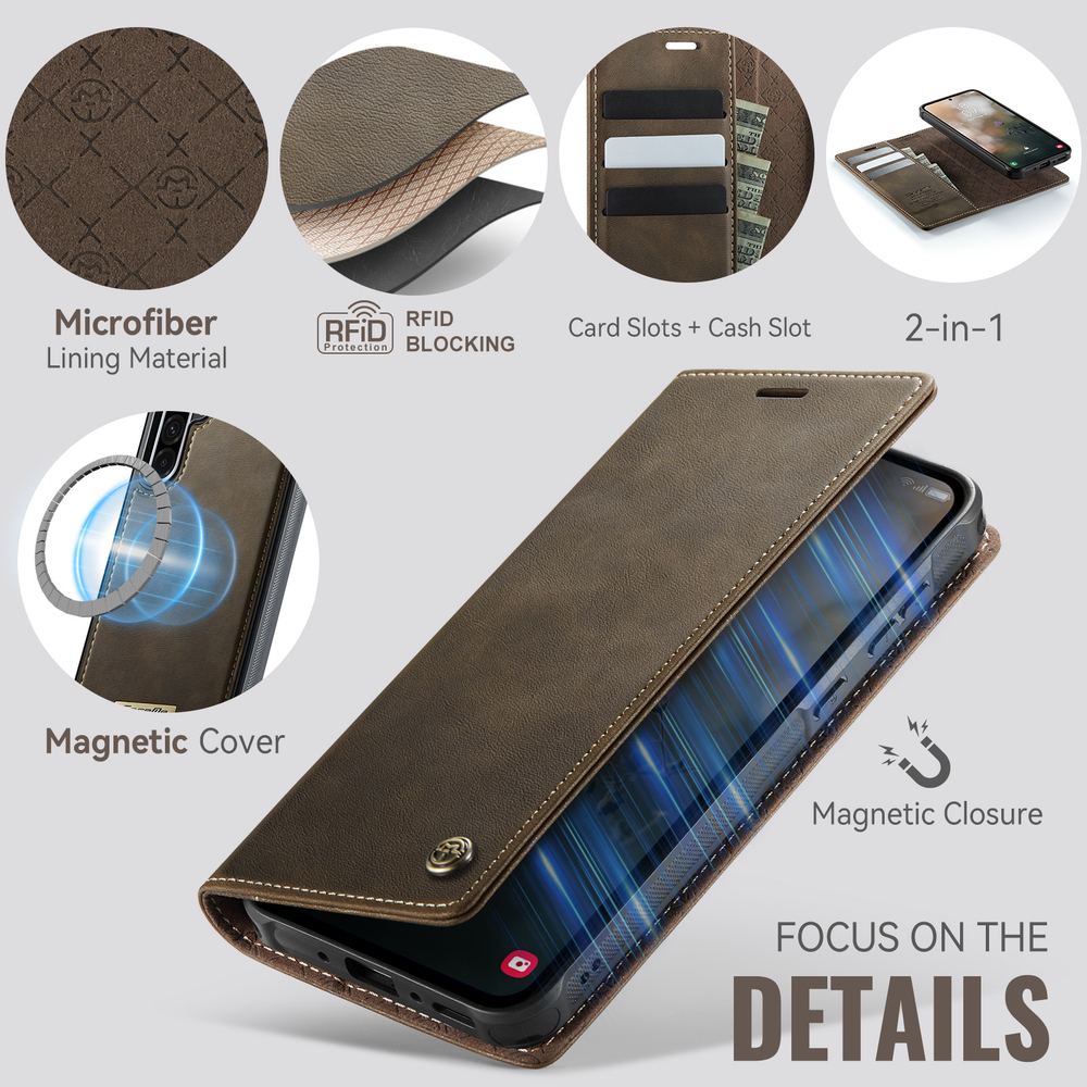 Чехол-кошелек CaseMe 2 in 1 MagSafe Samsung Galaxy A36