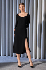 51495 Платье женское (черный)