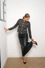 Celin юбка из кожи