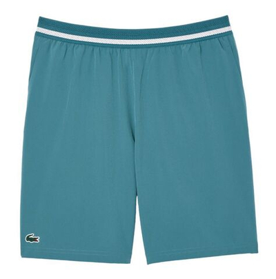 Мужские теннисные шорты Lacoste Tennis x Novak Djokovic Sportsuit Shorts - hydro blue