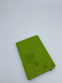 Блокнот 144 л А5 линейка одуванчик св.зеленый (8344-16)