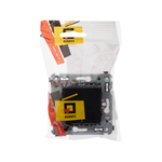 Инвертор двухклавишный в стену, "Avanti", "Черный квадрат"