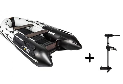 Ривьера 3600 НДНД Гидролыжа + BST 55 L (комплект лодка + электромотор)