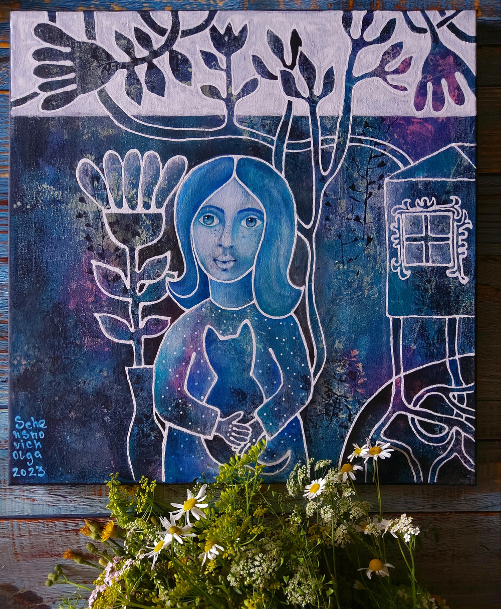 Картина на холсте "Воспоминания"