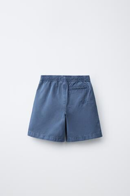ZARA X PUKAS ШОРТЫ КАРГО PUKAS SURF, ВЫЦВЕТШИЙ СИНИЙ
