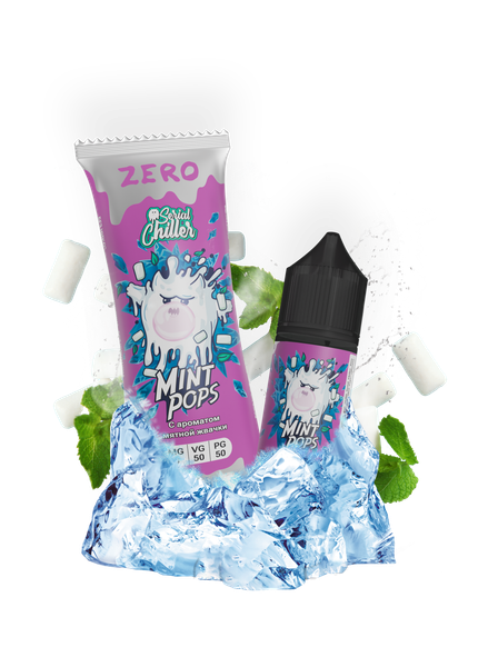 Купить Жидкость Serial Chiller Salt - Mint Pops 27 мл