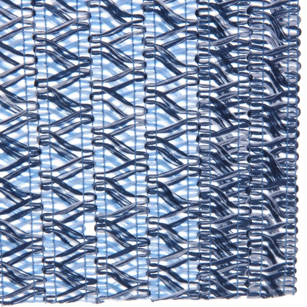 Салфетка на стол 45*30см плетеная «HOME» синий