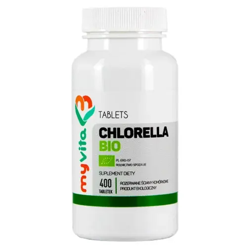 MyVita Chlorella Algae Bio 250 мг - 400 таблеток