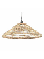 Потолочный светильник DKD Home Decor Коричневый Металл 50 W город 220 V 57 x 57 x 19 cm 57 x 57 x 22 cm