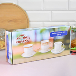 Чайный набор 12 предметов 200мл "Грейс"