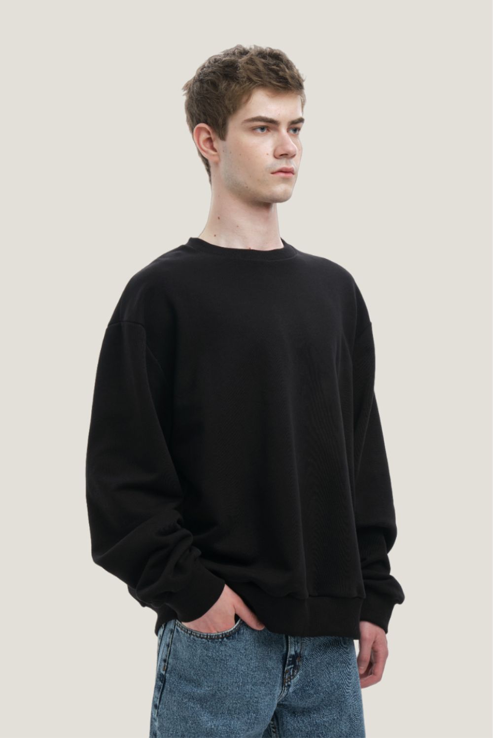 Толстовка Weme Оверсайз черная