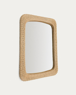 Зеркало из ротанга Zilna 58 x 79 см