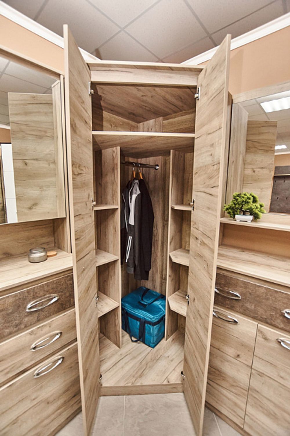 Дакота Шкаф угловой (440)