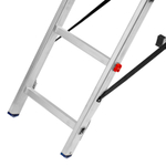 Лестница Сибртех двухсекционная 8 ступеней, алюминиевая