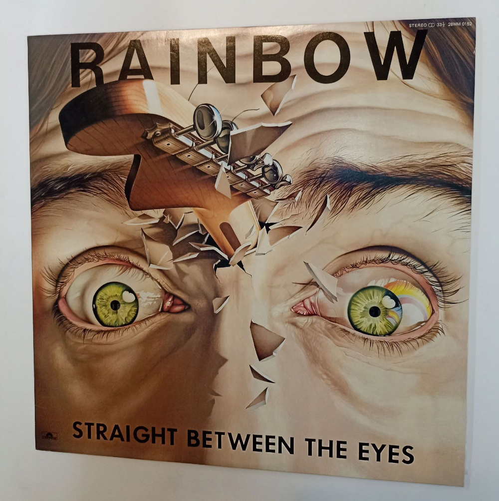 Винтажная виниловая пластинка LP Rainbow Straight Between The Eyes (Japan 1982) (No Obi)