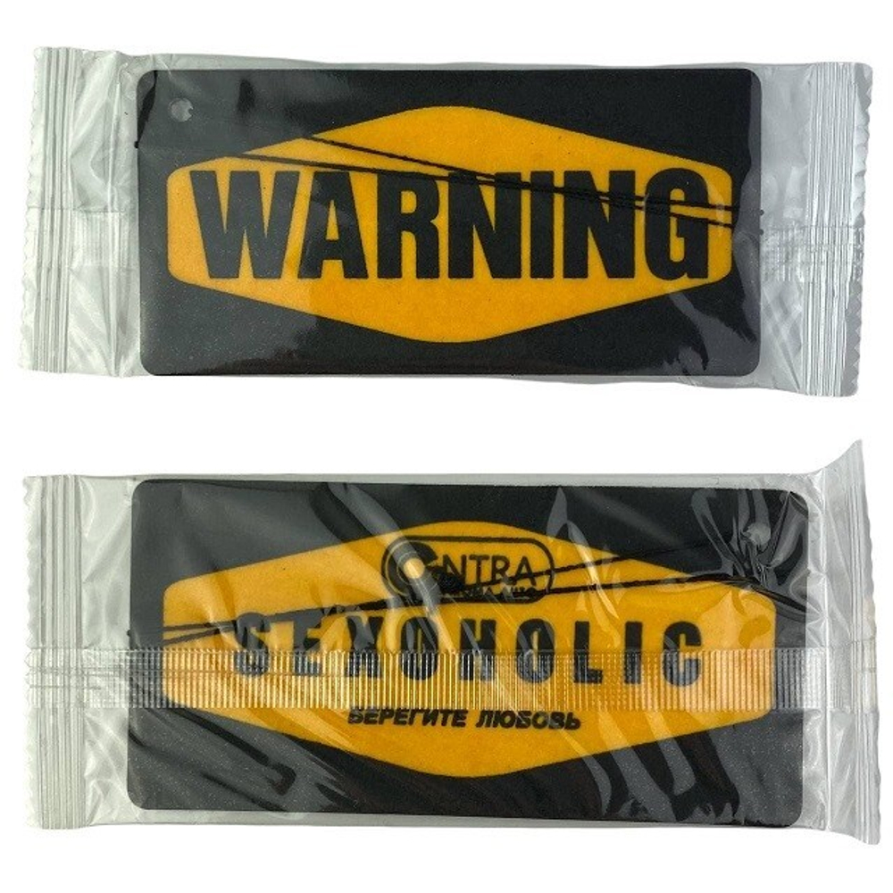 (Contra) Ароматизатор Ёлочка "Warning Sexoholic", аромат древесно-цветочная свежесть /10/100
