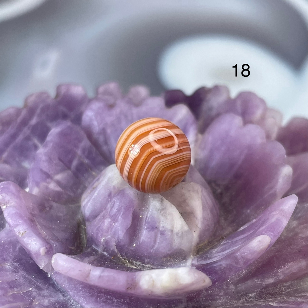 58869 Сардоникс Агат Бусина 10 мм-9