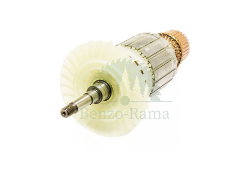 Ротор (якорь) для УШМ Dewalt D28490/ D28492 L-211 mm, D-55 mm, резьба М8 шаг 1,25 mm
